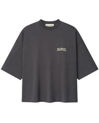 Fear Of God - Merch Tee Logo-Print Drop-Shoulder T-Shirt - Lyst