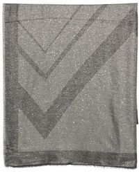 Missoni - Sequin-Embellished Zigzag Scarf - Lyst