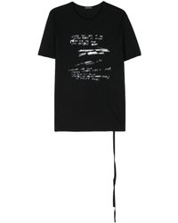 Ann Demeulemeester - Fanie Cotton T-Shirt - Lyst