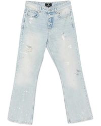 Represent - Paint-Splatter Distressed Jeans - Lyst