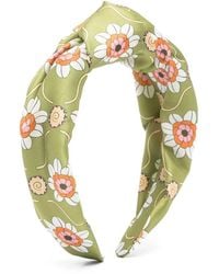 La DoubleJ - Floral-Print Headband - Lyst