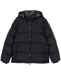 Burberry - Hooded Puffer Jacket - Lyst