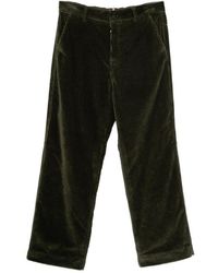 Moncler - Corduroy Logo-Patch Trousers - Lyst