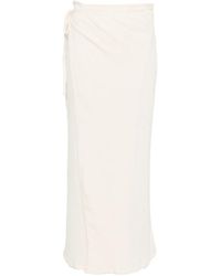 Baserange - Brig Ribbed Maxi Skirt - Lyst