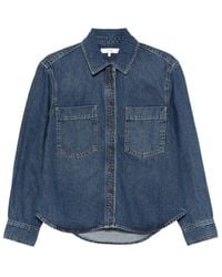 FRAME - Shirt Cotton-Lyocell - Lyst