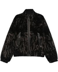 ROA - Fleece Zip-Up Jacket - Lyst