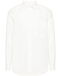 C.P. Company - Classic-Collar Poplin Shirt - Lyst