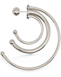 Panconesi - Pierced Solar Triple-Hoop Earrings - Lyst