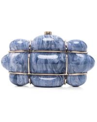Cult Gaia - Bolla Marbled Clutch Bag - Lyst