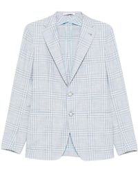 Tagliatore - Jackets Blue, White - Lyst