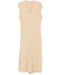 TOTEME - Neutrals Dresses - Lyst