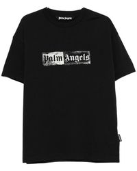 Palm Angels - Stamp Logo Short-Sleeve T-Shirt - Lyst