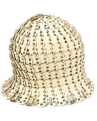 Rabanne - Logo-Plaque Hat - Lyst