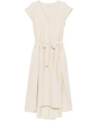 Peserico - Neutrals Dresses - Lyst
