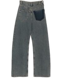 MM6 by Maison Margiela - Patch-Pocket Jeans - Lyst