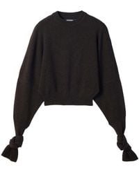 Jacquemus - The Fiocco Batwing-Sleeve Sweater - Lyst