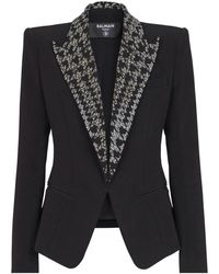 Balmain - Embroidered 6-Buttons Jacket - Lyst