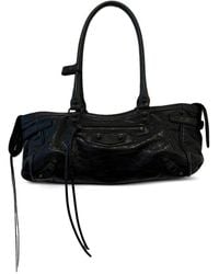 Balenciaga - Studded Shouder Bag - Lyst