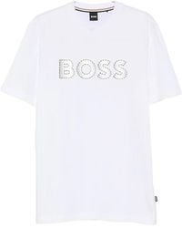 BOSS - C-Thompson Logo-Patch T-Shirt - Lyst