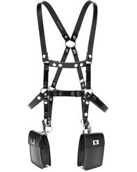 Junya Watanabe - X Comme Des Garçons Harness-Style Leather Mini Bag - Lyst