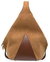 Stella McCartney - Small Appaloosa Logo-Charm Suede-Effect Tote Bag - Lyst