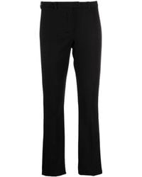 Max Mara - Mid-Rise Cropped Trousers - Lyst