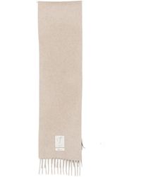 Jacquemus - Fringed Logo-Patch Scarf - Lyst