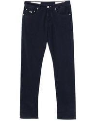Tramarossa - Michelangelo Logo-Patch Trousers - Lyst