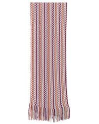 Missoni - Zig-Zag Pattern Fringed Scarf - Lyst