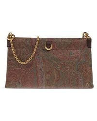 Etro - Clutch Bag Paisley Calf Leather - Lyst