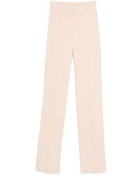 Elisabetta Franchi - High-Waisted Flared Trousers - Lyst
