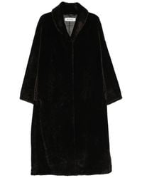 Rohe - Shearling Shawl-Collar Coat - Lyst