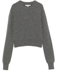 Malo - Ribbed-Knit Cropped Sweater - Lyst