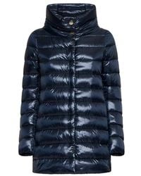 Herno - Amelia Quilted High-Neck Jacket - Lyst