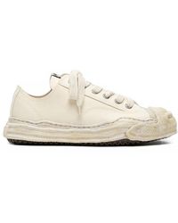 Maison Mihara Yasuhiro - Hank Og Sole-Waxed Low-Top Sneakers - Lyst