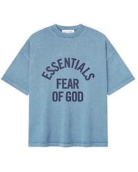 Fear Of God - T-Shirt Cotton Crew Neck - Lyst