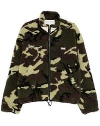 Rhude - Camouflage-Print Logo-Embroidered Jacket - Lyst