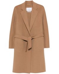 Max Mara - Aceri Tie-Waist Coat - Lyst