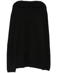Rick Owens - Knitted Hooded Sweater - Lyst