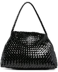 Dragon Diffusion - Patent-Leather Woven Tote Bag - Lyst