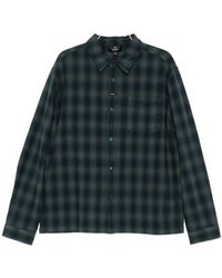Represent - Plaid Button-Down Shirt - Lyst
