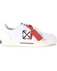 Off-White c/o Virgil Abloh - Off- New Low Vulcanized Canvas Sneakers - Lyst