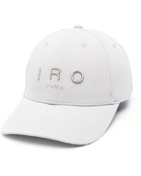IRO - Logo-Embroidered Denim Cap - Lyst