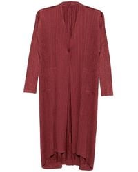 Pleats Please Issey Miyake - Coats - Lyst