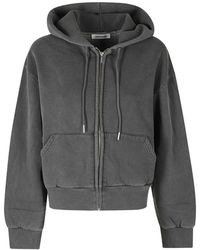 Low Classic - Washed Zip-Up Hoodie - Lyst