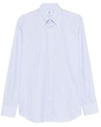 CAMICERIA MAZZARELLI - Striped Button-Down Shirt - Lyst