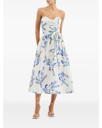Rebecca Vallance - Sleeveless Bustier Dress - Lyst