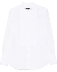 The Seafarer - Bib-Front Band-Collar Shirt - Lyst