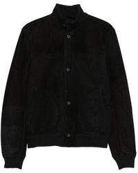 Eraldo - Suede Jacket - Lyst