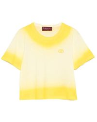 Gucci - Neutrals Tops - Lyst